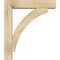 Ekena Millwork Thorton Block Rough Sawn Bracket w/ Offset Brace, Douglas Fir, 6"W x 26"D x 30"H BKT0604X26X30THR05RDF - alternate 4